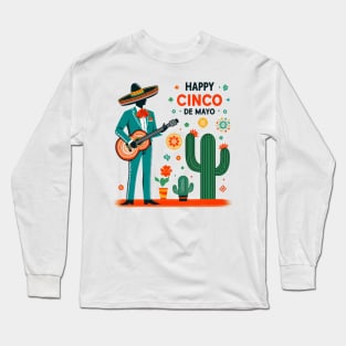 Cinco de mayo mariachi Long Sleeve T-Shirt